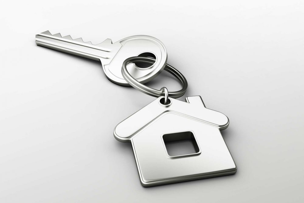 Home buyers new keys